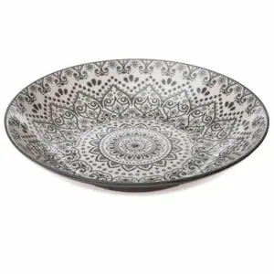 Produkt Porcelánový hluboký talíř Grey Orient, 21,5 cm