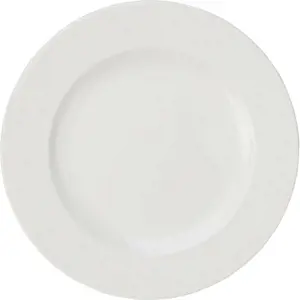 Porcelánový jídelní talíř White, pr. 27 cm