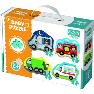 Produkt Puzzle TREFL Baby Dopravní prostředky 4v1 3 4 5 a 6 dílků