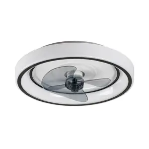 Produkt Rabalux 71009 stropní ventilátor s LED světlem Horacio, černá