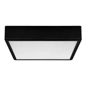 Rabalux 71247 stropní LED svítidlo Lauri, čtverec, černá