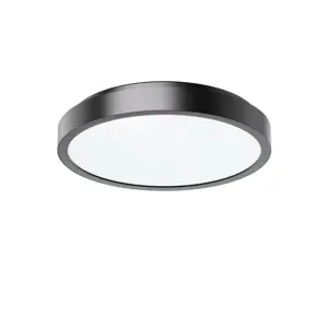 Produkt Rabalux 71253 koupelnové stropní LED svítidlo Samira 35 cm, černá