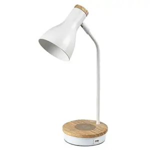 Produkt Rabalux 74001 stolní lampa Mosley, bílá