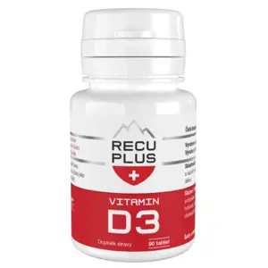 RECUPLUS Vitamín D3, 90 tablet