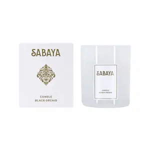 Produkt Sabaya Sójová svíčka Černá ochidej, 175 g