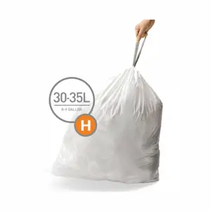 Produkt Sáčky do odpadkového koše 30-35 L, Simplehuman typ H, zatahovací, 20 ks v balení