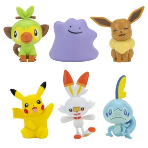 Sada figurek Pokémon, 6 ks