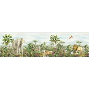 Produkt Samolepicí bordura Jungle 2, 500 x 9,7 cm