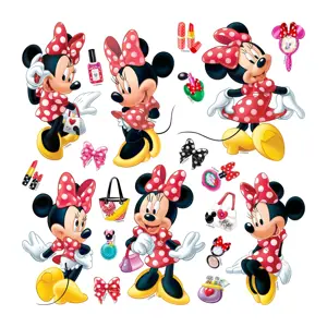 Produkt Samolepicí dekorace Minnie Mouse, 30 x 30 cm