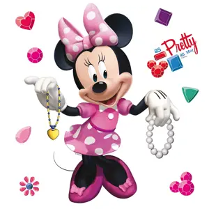 Produkt Samolepicí dekorace Minnie Mouse, 30 x 30 cm