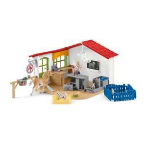 Schleich 42502 Veterinární ordinace pro domácí zvířata