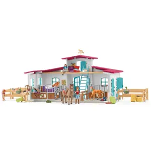 Schleich 42567 Stáj s příslušenstvím u jezera, new