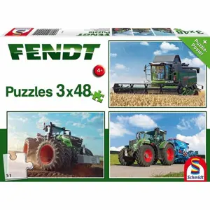 Produkt Schmidt Puzzle Traktory Fendt, 144 dílků