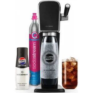 Produkt SodaStream Art Black Pepsi Zero Mpack výrobník perlivé vody