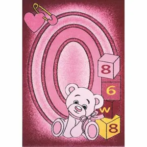 Produkt Spoltex Dětský koberec Toys pink C 126, 133 x 195 cm