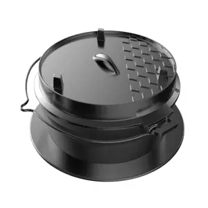 Produkt Tepro 8230 Litinový kotlík s víkem Dutch Oven, 6 l