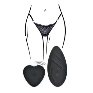 Produkt ToyJoy Angel Panty Vibe, černá