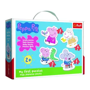 Produkt TREFL Baby Prasátko Peppa 4v1 3,4,5,6 dílků