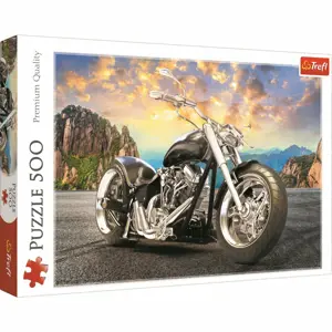 Produkt Trefl Puzzle Černá motorka, 500 dílků