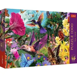 Produkt Trefl Puzzle Premium Plus Čajový čas: Zahrada kolibříků, 1000 dílků