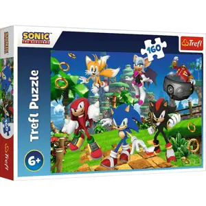 Produkt Trefl Puzzle Sonic a jeho přátelé, 160 dílků