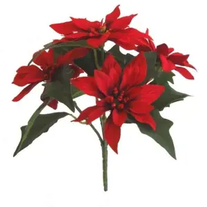 Produkt Umělá kytice Poinsettie, červená