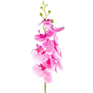 Produkt Umělá Orchidej tm. růžová, 86 cm