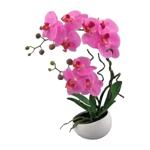 Produkt Umělá Orchidej v květináči růžová, 42 cm 115812-80