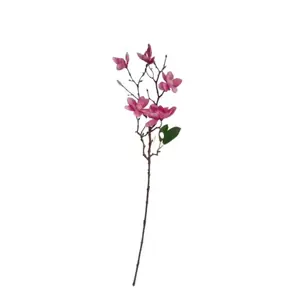 Produkt Umělá větvička Magnolie tmavě růžová, 64 cm