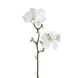 Produkt Umělá zasněžená Magnolie bílá, 49 cm