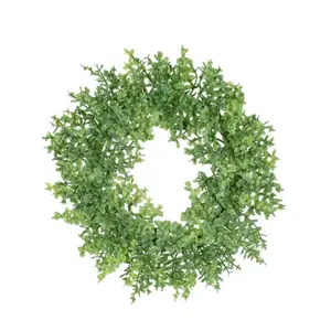 Produkt Umělý věnec Buxus zelená, pr. 16 cm