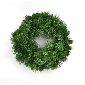 Produkt Umělý zelený věnec, 25 cm