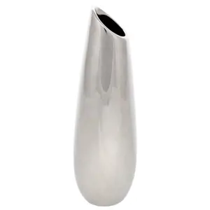 Produkt Váza keramická, stříbrná