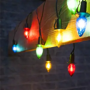 Produkt Venkovní osvětlení Šiška barevná, 20 LED Filament žárovky, základní