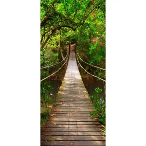 Produkt Vertikální fototapeta Green bridge, 90 x 202 cm