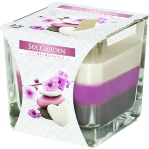 Vonná svíčka ve skle Duha Spa garden, 170 g