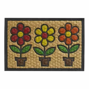 Produkt Vopi Kokosová rohožka Boucara Decor Flower pots, 40 x 60 cm