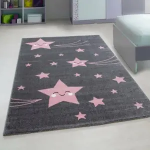 Produkt Vopi Kusový dětský koberec Kids 610 pink, 120 x 170 cm