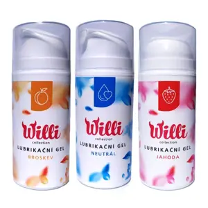 Produkt Willi Sada lubrikačních gelů, 3x 100 ml