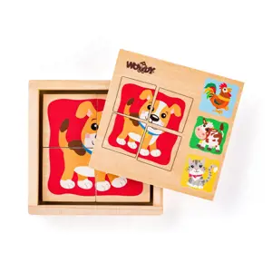 Produkt Woody Minipuzzle Domácí zvířátka