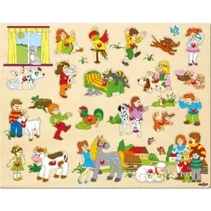 Produkt Woody Puzzle velké s úchyty