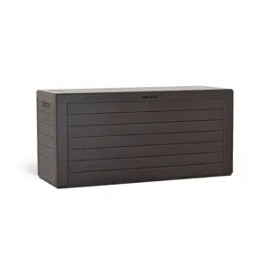 Produkt Zahradní box Woodebox hnědá, 280 l, 116 x 55 x 44 cm