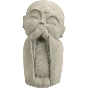 Produkt Zahradní dekorace Buddha nemluví, 14,5 x 27 x 13 cm, polyresin