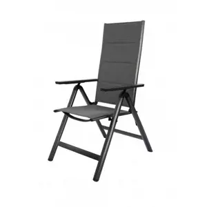 Produkt Zahradní polohovací židle Haggen, 59 x 115 x 62 cm, hliník