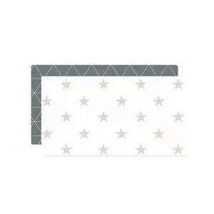 Eshopist Podložka Lalalu Premium 75x44cm Grey Star 0m+