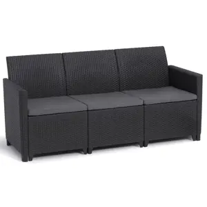 Produkt Keter MARIE 3 SEATERS SOFA  - grafit