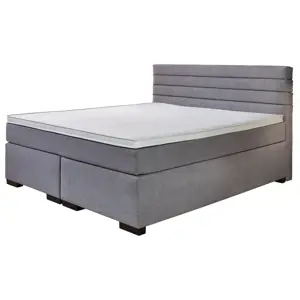 Produkt Sun garden Kontinentální postel BOXSPRING KOKOMO BX1750 180x200 cm - šedá