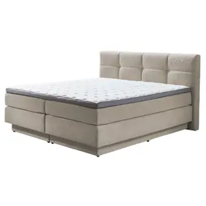 Sun garden Kontinentální postel BOXSPRING PORTAGE BX2110 160x200 cm - béžová