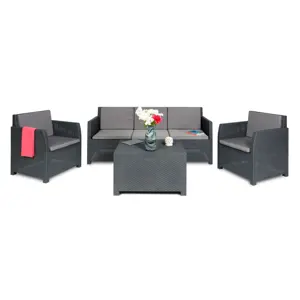 Produkt TOOMAX DIANA 5 SEATER zahradní plastový set - grafit