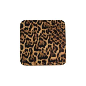 Produkt 6 ks pevné korkové podtácky Leopard - 10*10*0,4cm Mars & More